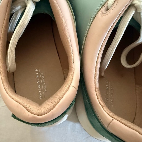 Rockport Women's Green and Pink Sneakers - Picture 11 of 13